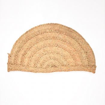 Felpudo Semicircular de Esparto Marsella 80x40 cm D&L