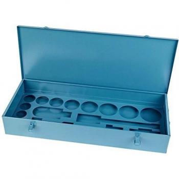 HAZET 1100KL Caja vacía - Caja de herramientas, sin contenido, fabricada en acero resistente, con cierre seguro, diseño compacto y ligero, ideal para almacenamiento y transporte de herramientas