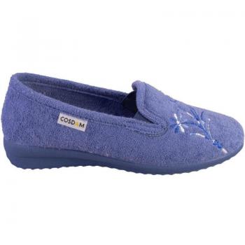Zapatillas de casa de mujer COSDAM 121/24 azul