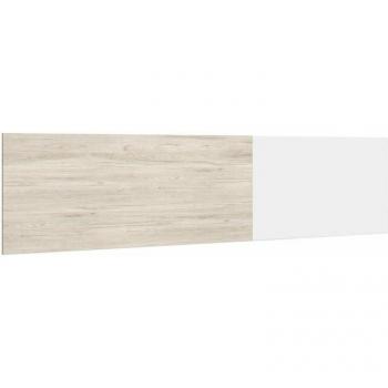 LIQUIDATODO ® - Cabecero para cama de matrimonio de 208cm moderno y barato color Sable y Blanco