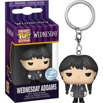 Llavero Funko Pop! Miércoles Addams - Merlina - Coleccionable de Vinilo Original