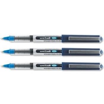 UNI UB-157 FINE BLUE WITH 2 FREE PENS