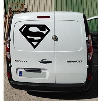 Stickers Superman, azul claro, L 48cm x H 40cm