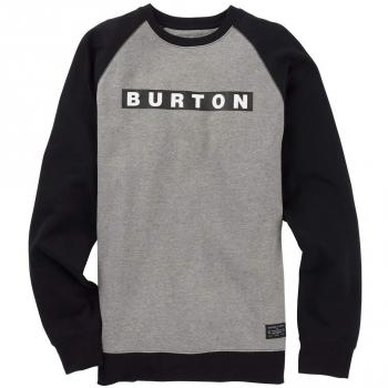 Burton Vault Sudaderas, Hombre, Gray Heather, S