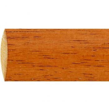 Riel Chyc 5430040 Barra Madera Lisa 2,1 Metros x 28 mm. Teca, Multicolor