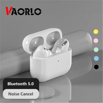 Auriculares Inpod Pro VAORLO Bluetooth 5.0 Inalámbricos Coloridos con Micrófono, Control Táctil, Música Estéreo, HiFi Intrauditivos Amarillos