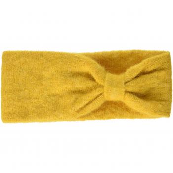PIECES Pcjosefine Wool Headband Noos, Cinta para la Cabeza para Mujer, Amarillo Nugget Gold, Talla única