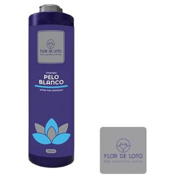 Champú Natural para Perros Pelo Blanco - 1000 ml, Nutre, Elimina Tonos Amarillentos y Realza Brillo