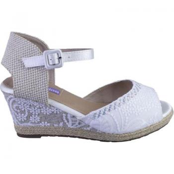Alpargatas de mujer MANDARINA NATALIA blancas 524
