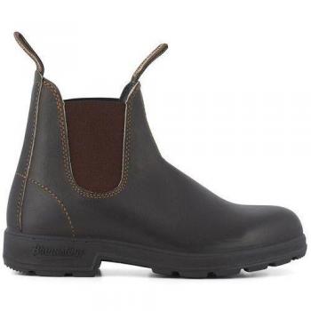Blundstone Unisex #500 Stout Brown Chelsea Boot Leather - Size UK 4.5