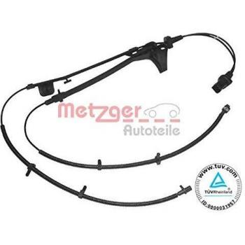 Sensor ABS Metzger 0900026 para Ford Fiesta 5 y Fusion, eje trasero, tecnología de Hall
