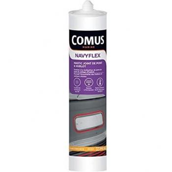 Sellador Náutico Navyflex 290 ML - Mastic para Juntas y Colas de Hublot, Color Negro