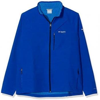 Columbia Titan Trekker Full Zip - Chaqueta de Forro Polar para Hombre, Hombre, Color Azul, Collegiat, tamaño Small