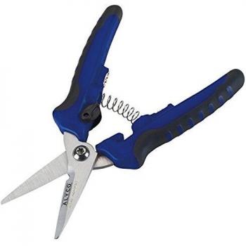 Alyco 108035 108035-Tijeras para electricistas reforzadas Mango ergonomicos bicomponentes 200 mm