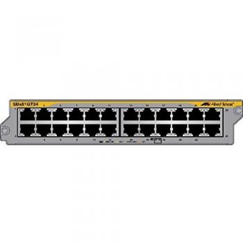 Allied Telesis AT-SBX81GT24 24-PORT 10/100/1000T ETHERNET LINE CARD