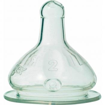Tigex 80601558 tetinas de control de aire de silicona grande recién nacido x 2