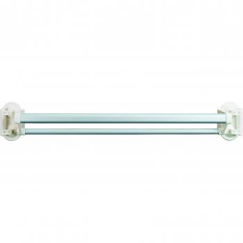 Metaltex 490012 - Toallero doble con ventosas