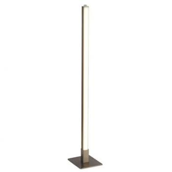 Lámpara de mesa LED Tribeca, plata/blanco ópalo, metal, CCT, 50 cm
