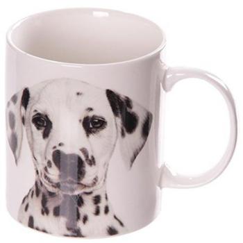 Tazza mug colazione in Ceramica Bone China con immagine di Dalmata