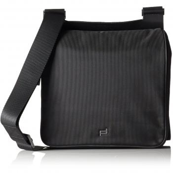 Porsche Design Shyrt-Nylon ShoulderBag MFV - Bolsas de hombro, color Negro, talla 28x27x6 cm
