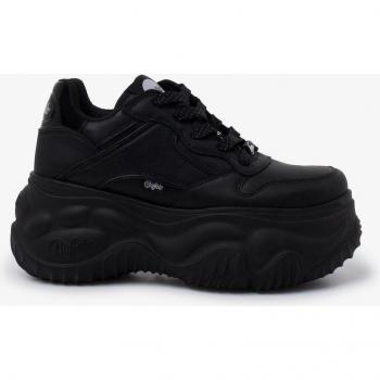 Zapatillas Deportivas con Plataforma y Cordones Buffalo Blader One Vegan Nappa - Negro