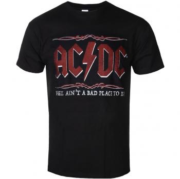 AC/DC Hell Ain't A Bad Place Metal T-Shirt - ROCK OFF XL