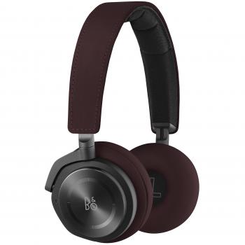 B&O PLAY by Bang & Olufsen BeoPlay H8 Deep Red - Auricular OnEar Inalámbrico, Bluetooth