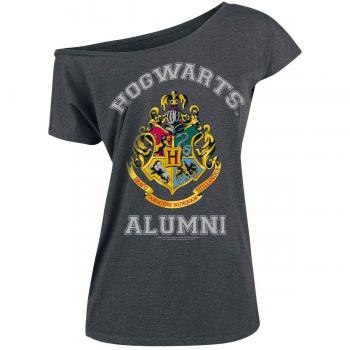 Harry Potter Alumni Camiseta Mujer Gris Oscuro XXL