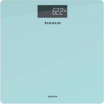 Báscula de Baño Taurus Inception Digital de Cristal Templado con Pies Antideslizantes, Modelo 990555000