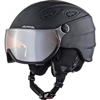 ALPINA A9208230 Cascos, Unisex Adulto, Negro