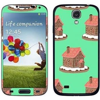 Motivos Disagu Design Skin para Samsung SCH-i545: Lebkuchenhaus - Türkis