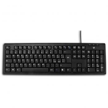 V7 - Teclado (USB, Universal, Mechanical key switch, QWERTY, Italiano, Alámbrico)