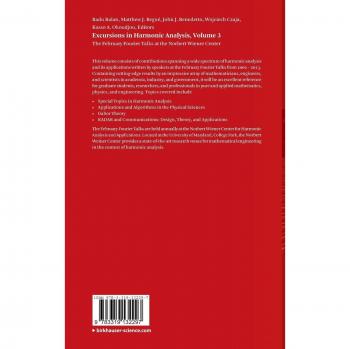 Excursions in Harmonic Analysis, Volume 3: The February Fourier Talks at the Norbert Wiener Center