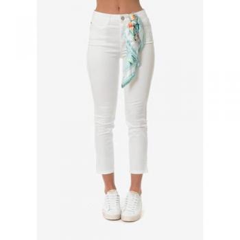 Guess High Rise Satin Capri Skinny Pants