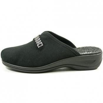 Rohde 2411 Verden Zapatillas de casa para mujer, schuhgröße_1:39 EU;Farbe:noir