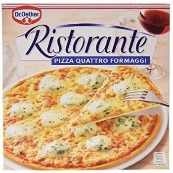 Ristorante pizza quattro formaggi pizza ultracongelada 340 g