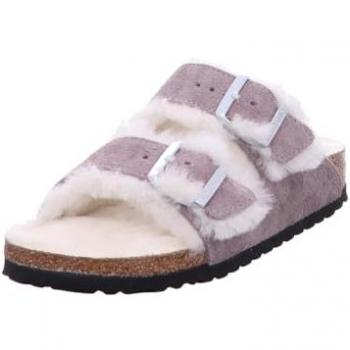 Birkenstock Arizona Women's Shearling Suede Leather Sandals/Fur