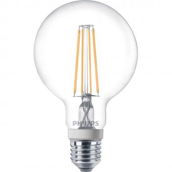 Philips Bombilla LED Globo Claro 8W E27 Philips