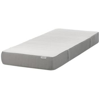 Colchón de espuma viscoelástica firme con funda extraíble de poliéster y cremallera 80 x 200 cm blanco Cheer