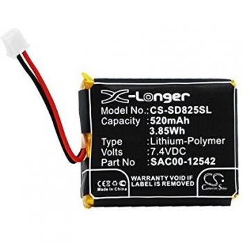 Batería LiPo 7.4V 0.52Ah para collar SportDog SportHunter 1825