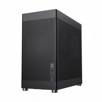 Caja PC Gaming CoolBox MP1 ATX Negra - Rejillas Full Mesh, USB-C Frontal, Soporta Tarjetas Gráficas hasta 355 mm, Hasta 6 Ventiladores, Compatible con Refrigeración Líquida