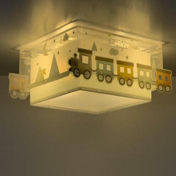 Plafón infantil The Night Train Tren