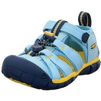 KEEN Seacamp II CNX, Sandalia Unisex Niños, Petit Four Yellow, 31 EU