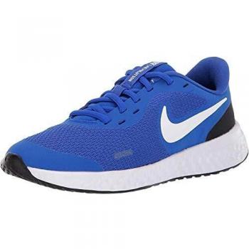 Nike Revolution 5, Walking Shoe Unisex-Child, Racer Blue/White/Black, 36 EU