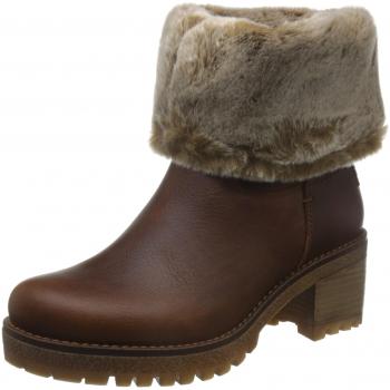 Panama Jack Piola B8 Mujer Bota Alta Cuero Marrón Bark Talla 40