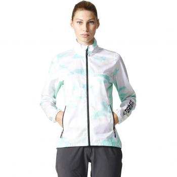 adidas W Sumlt Jkt Aop Chaqueta, Mujer, Multicolor