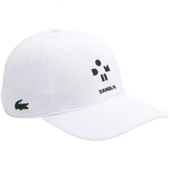 Gorra Lacoste x Daniil Medvedev Deportiva para Hombre - Color Blanco, Modelo RK8884-00