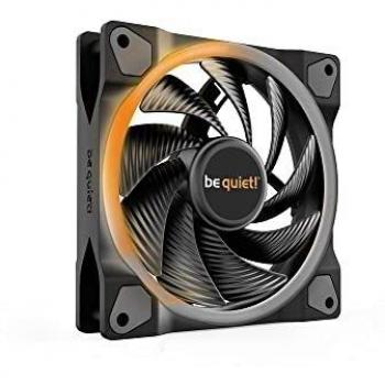 bequiet! Light Wings High Speed 12cm PWM ARGB Case Fan with Rifle Bearing, 18 LEDs and Front & Rear Lighting, Up to 2500 RPM (BL073)
