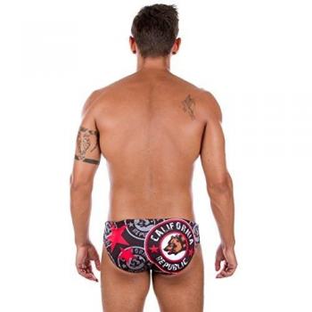 Turbo Power Cocktail Bañador para Hombre, Gris, XXL Unisex Adulto