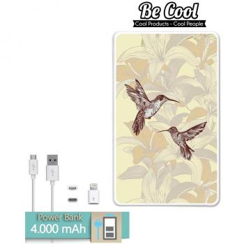 Becool® - Batería Externa Power Bank 4000 mah + Gratis 1 cable USB-MicroUsb